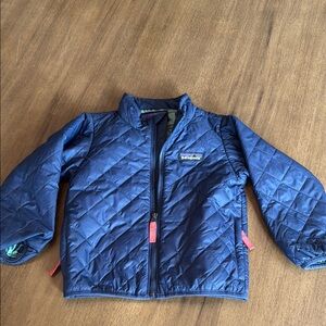 Patagonia Navy Lightweight Puffer Jacket